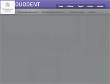 Tablet Screenshot of duodent.org